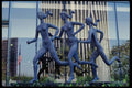 119045 'Olympiad 1984' Sculpture In Front Of Stuart Ketchum YMCA A4 Photo Print