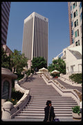 119055 Bunker Hill Steps To 1st Interstate World Center A4 Photo Print
