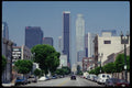 119065 L.A. Public Library All The Way Down Hope St. A4 Photo Print
