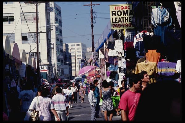 119071 Santee Alley Garment District A4 Photo Print