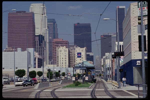 119091 Metro Blue Line Pico Station A4 Photo Print