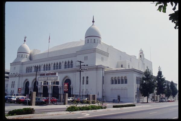 119092 Famous Shrine Auditorium A4 Photo Print