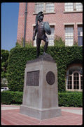 119093 USC Tommy Trojan Statue A4 Photo Print