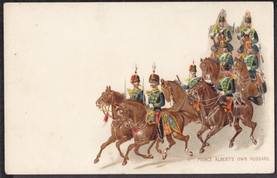 11th Prince Albert s Own Hussars Vintage A4 Photo Print