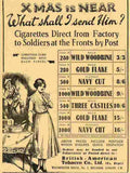12 04 xmas is near cigarettes world war one 1916 2 Advert A4 Photo Print