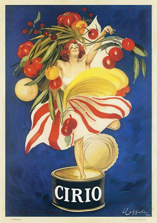12 Cirio 1921 Vintage Advert A4 Photo Print