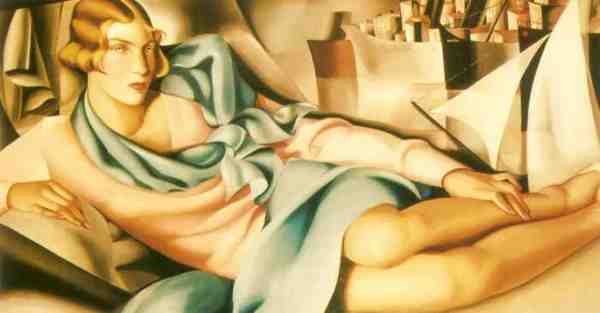 12 De Lempicka 1928 Potrait Of Arlette Boucard A4 Photo Print