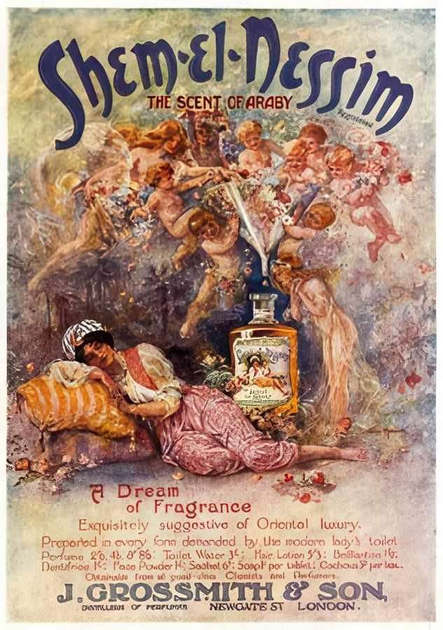 12 Shem El Nessim T Vintage Advert A4 Photo Print