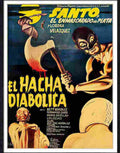 12 santo el hatcha diabolica mexican poster Advert A4 Photo Print