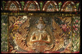 120005 Deity In Three Buddha Temple In Central Hong Kong A4 Photo Print