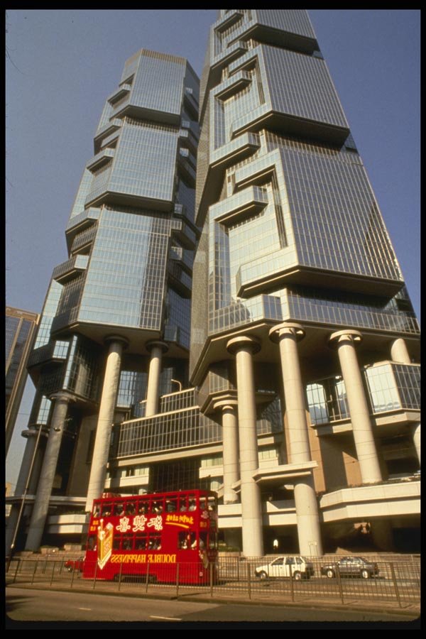 120059 High Rise Office Buildings In The Central District A4 Photo Print