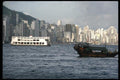 120070 A Hong Kong Kowloon Star Ferry In The Harbor A4 Photo Print