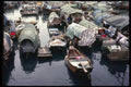 120075 Sampans Docked At Close Quarters In Causeway Bay A4 Photo Print