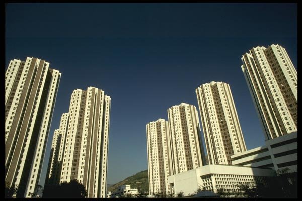 120088 New Apartment Towers Across From Aberdeen A4 Photo Print