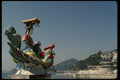 120089 Plaster Deity Displayed Near A Repulse Bay Beach A4 Photo Print