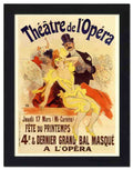 1207 theatre de l opera jules cheret opera poster 1897 2 Vintage Advert A4 Photo Print