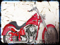120x A4 Photo Print Motorbike Vintage Aged