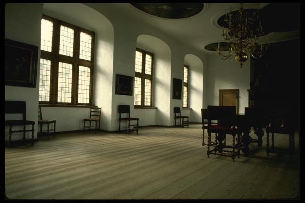 121006 Queen's Dining Hall Kronborg Castle, Helsingor A4 Photo Print