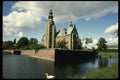 121010 Vertical View Of Rosenborg Palace And Moat, Copenhagen A4 Photo Print
