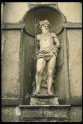 121013 Statue Of Neptune, Kronborg Palace, Helsingor A4 Photo Print