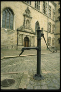 121017 Courtyard Pump At Kronborg Palace, Helsingor A4 Photo Print
