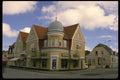 121044 Yellow Town Building, Skagen A4 Photo Print