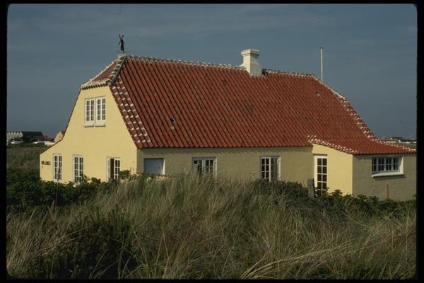 121052 Typical Danish House, Skagen A4 Photo Print