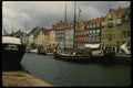 121068 Boats Along Nyhavn And Dock, Copenhagen A4 Photo Print