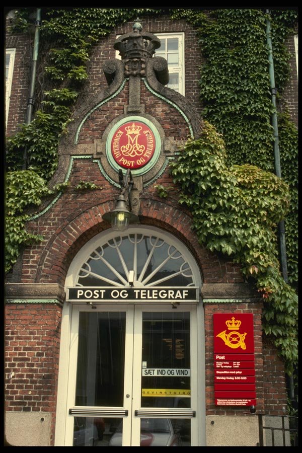 121071 Post Office Building, Aalborg A4 Photo Print