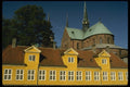 121095 Bishop's Residence And Cathedral, Roskilde A4 Photo Print