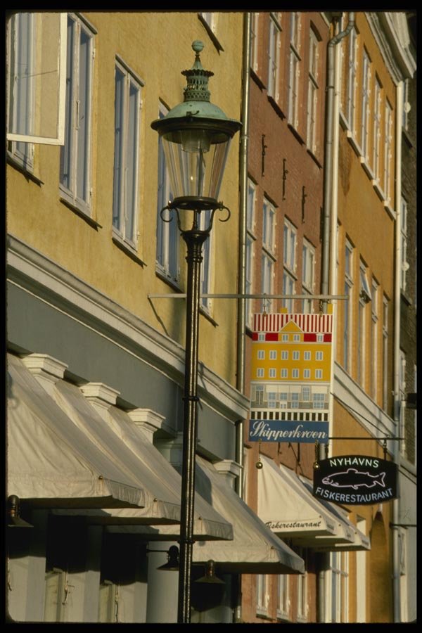 121097 Nyhavn District In Copenhagen A4 Photo Print
