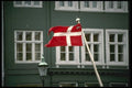 121098 Nyhavn View With Flag A4 Photo Print