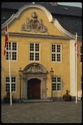 121099 City Hall Facade, Aalborg A4 Photo Print