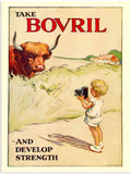 121220 02 Bovril Child Bull Camera Vintage Advert A4 Photo Print