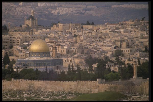 122002 At Dusk, The Walled Old City A4 Photo Print