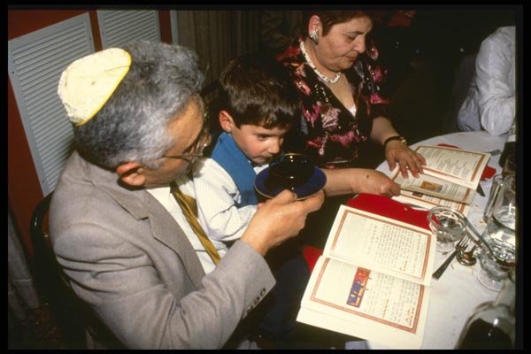 122018 Passover Sedar Meal In Jewish Tradition A4 Photo Print