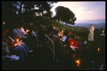 122039 Christian Easter Sun. Resurrection Service, Mount Of Olives A4 Photo Print