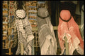 122047 Moslem Headcoverings In Old City Bazaar A4 Photo Print
