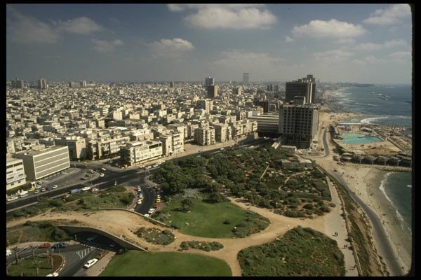 122058 Modern Tel Aviv, Israel's Major Metropolitan Center A4 Photo Print