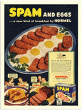 1222K Spam And Eggs Vintage Advert A4 Photo Print