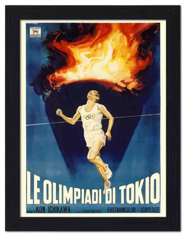1226 tokyo olympics poster 1964s 2 Vintage Advert A4 Photo Print
