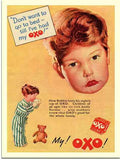 123 Oxo 1949 advert A4 Photo Print