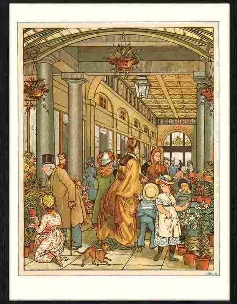 124 09 covent garden london Advert A4 Photo Print