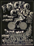 124 Psycho Cycles Vintage A4 Photo Print