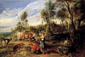 124 Rubens Peter Paul Milkmaids With Cattle In A Landscape C. 1618 Vintage A4 Photo Print