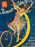 125 02 clement cycles moon 2 Advert A4 Photo Print