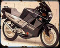 125 Freccia C12R 4 A4 Photo Print Motorbike Vintage Aged