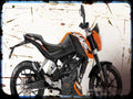 125 duke A4 Photo Print Motorbike Vintage Aged