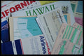 125003 Money Order With Travel Brochures A4 Photo Print