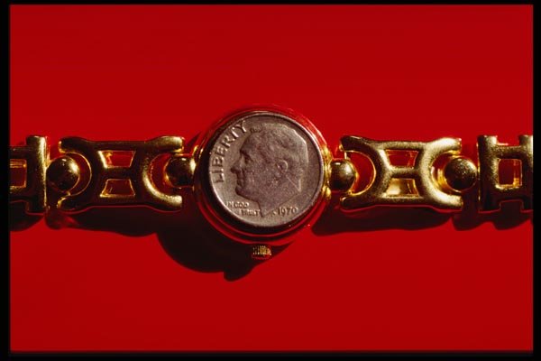 125007 Time Is Money A4 Photo Print